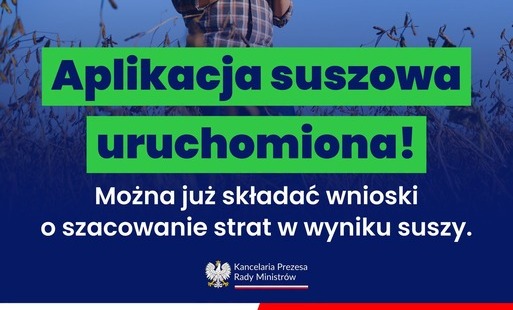 Zdjęcie do Producenci rolni mogą już składać wnioski w aplikacji suszowej