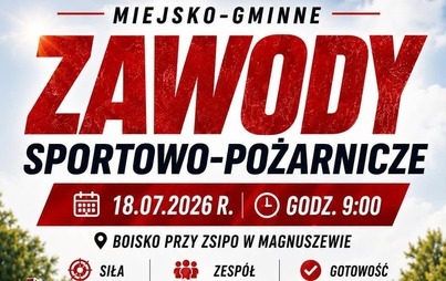 Zdjęcie do Miejsko-Gminne Zawody Sportowo-Pożarnicze