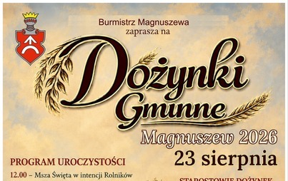 Zdjęcie do Dożynki Gminne Magnuszew 2026